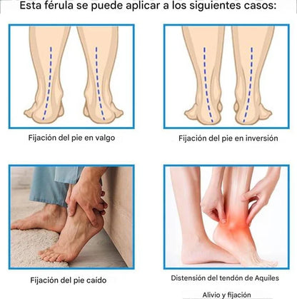 Soporte de tobillo con botón de airbag para entrenamiento y rehabilitación
